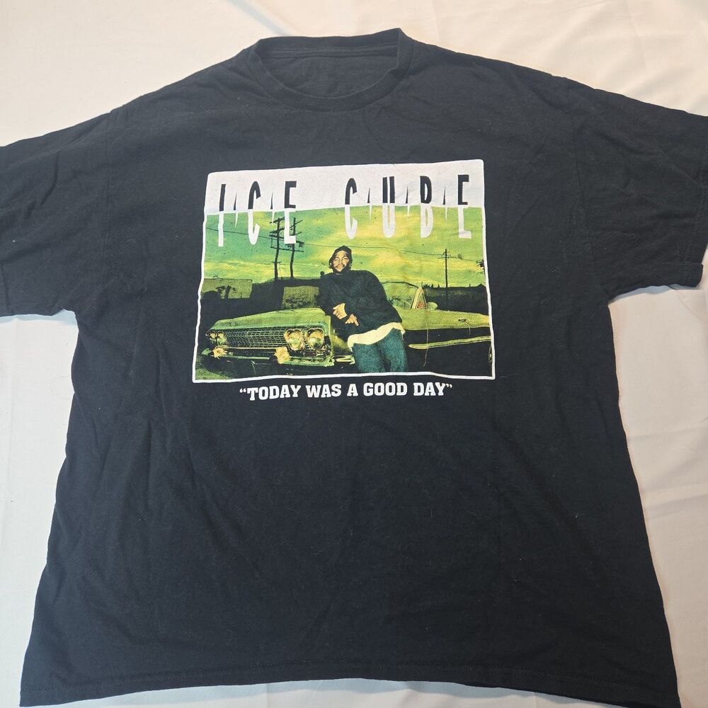 Ice Cube Shirt Mens XL Black Today Was A Good Day Graphic Rap Hip Hop Streetwear